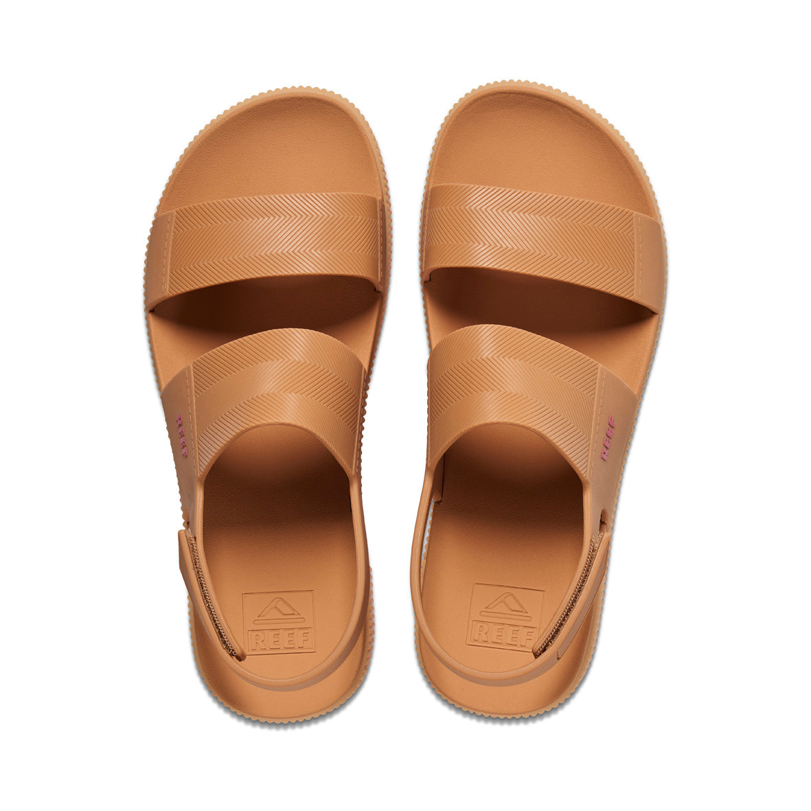 Reef Water Vista Higher Womens Sandal Natural-Hot Pink 10