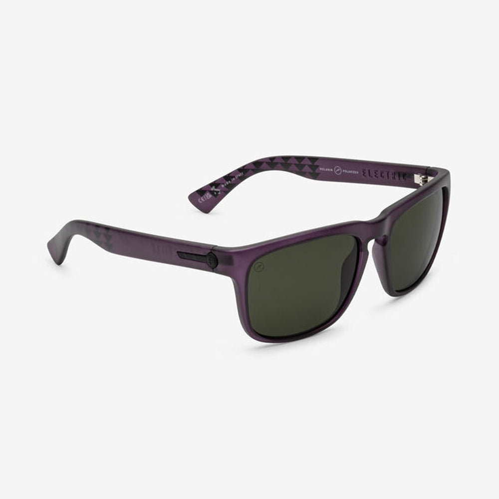 Electric Knoxville XL Polarized Sunglasses JM UnityPurple GreyPolar Square