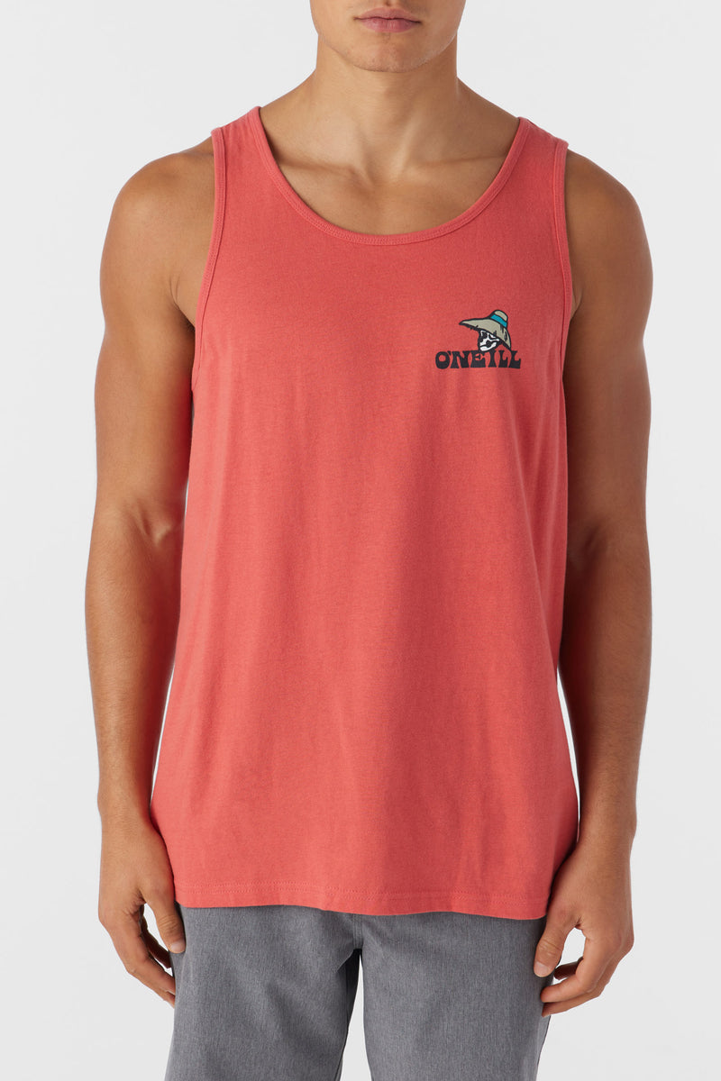 O'NEILL CHILL BONES TANK RED2-HOT RED M