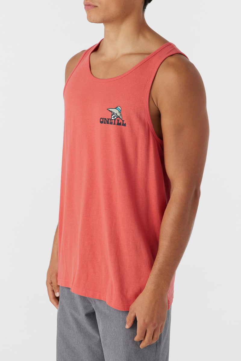 O'NEILL CHILL BONES TANK RED2-HOT RED M