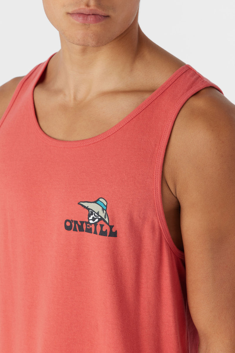O'NEILL CHILL BONES TANK RED2-HOT RED M