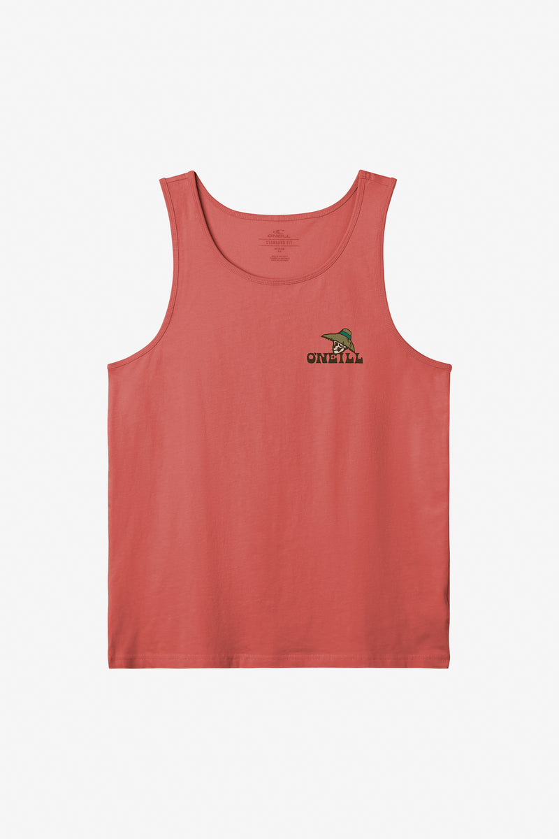 O'NEILL CHILL BONES TANK RED2-HOT RED M