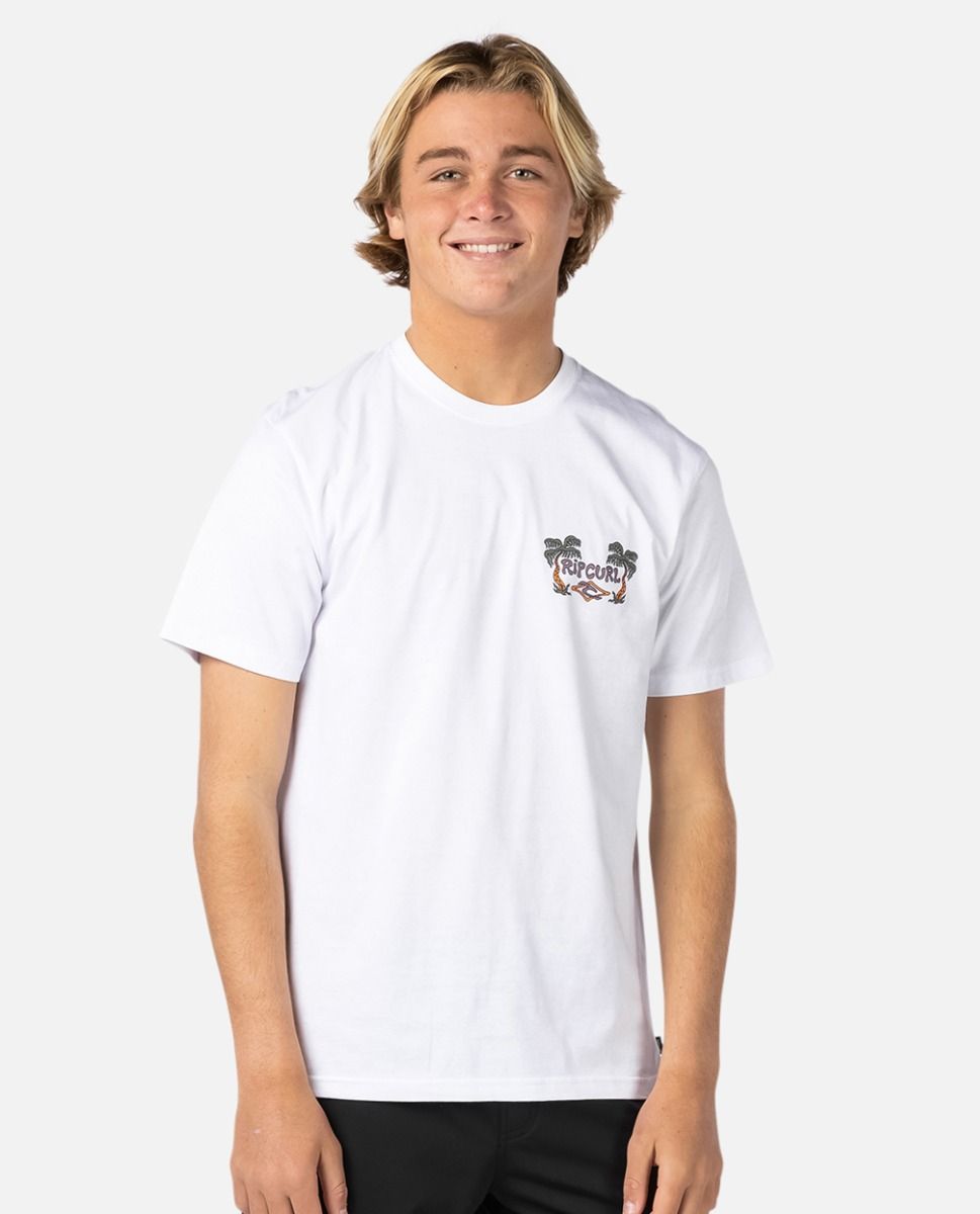 Rip Curl Shredding Tee 1000-WHITE XXL