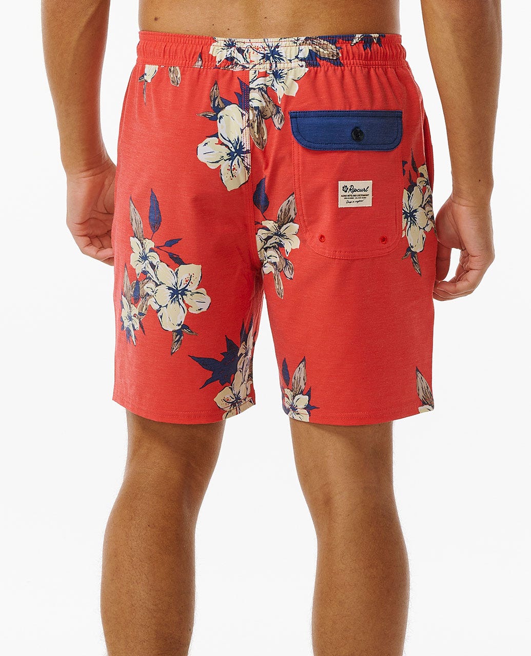 RIP CURL ALOHA HOTEL VOLLEY 0619-HIBISCUS RED M