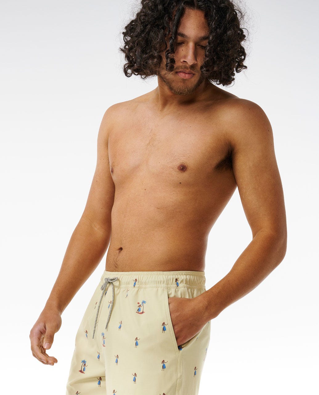 Rip Curl Hula Breach Volley 8872-VINTAGE YELLOW XXL