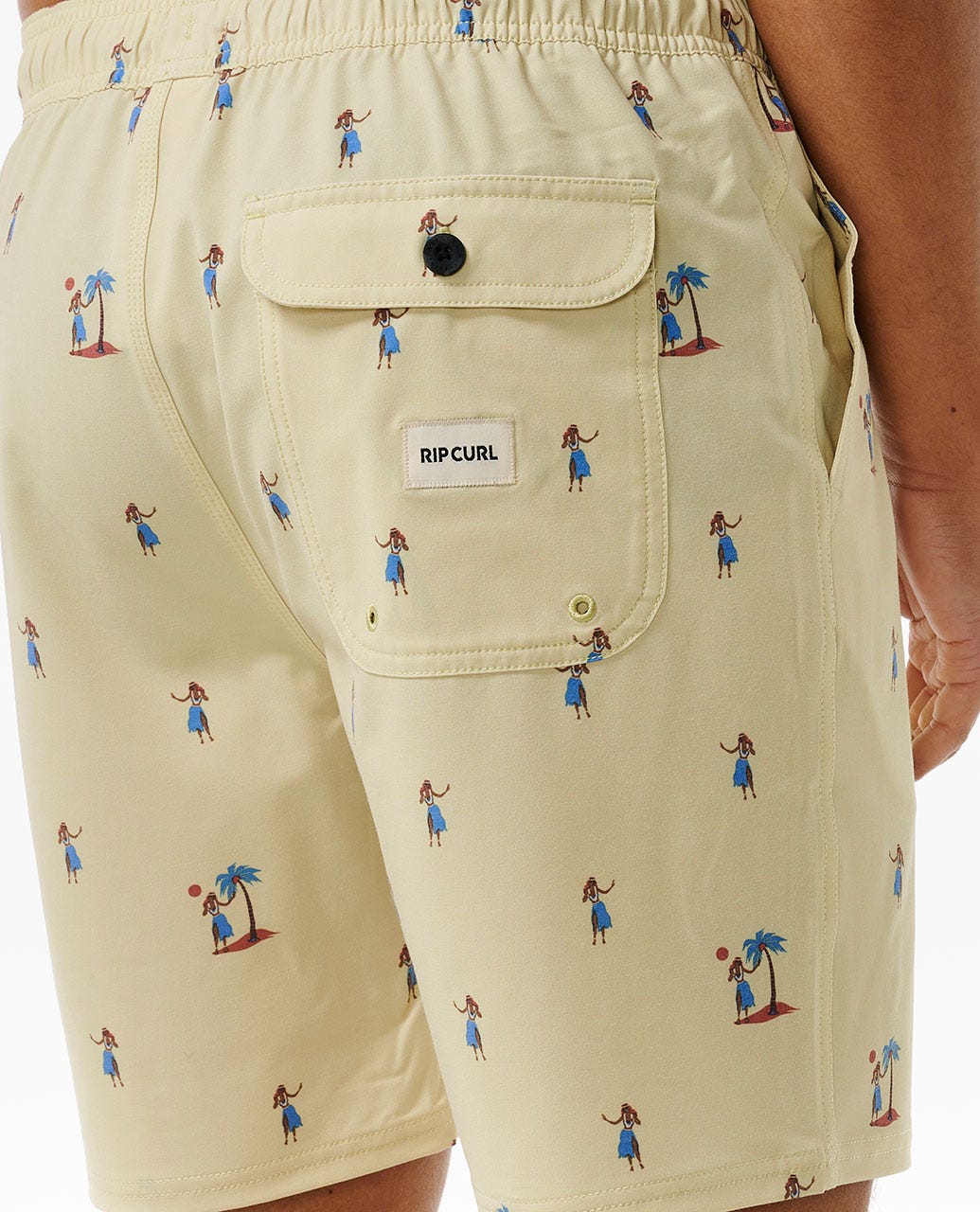 Rip Curl Hula Breach Volley 8872-VINTAGE YELLOW XXL