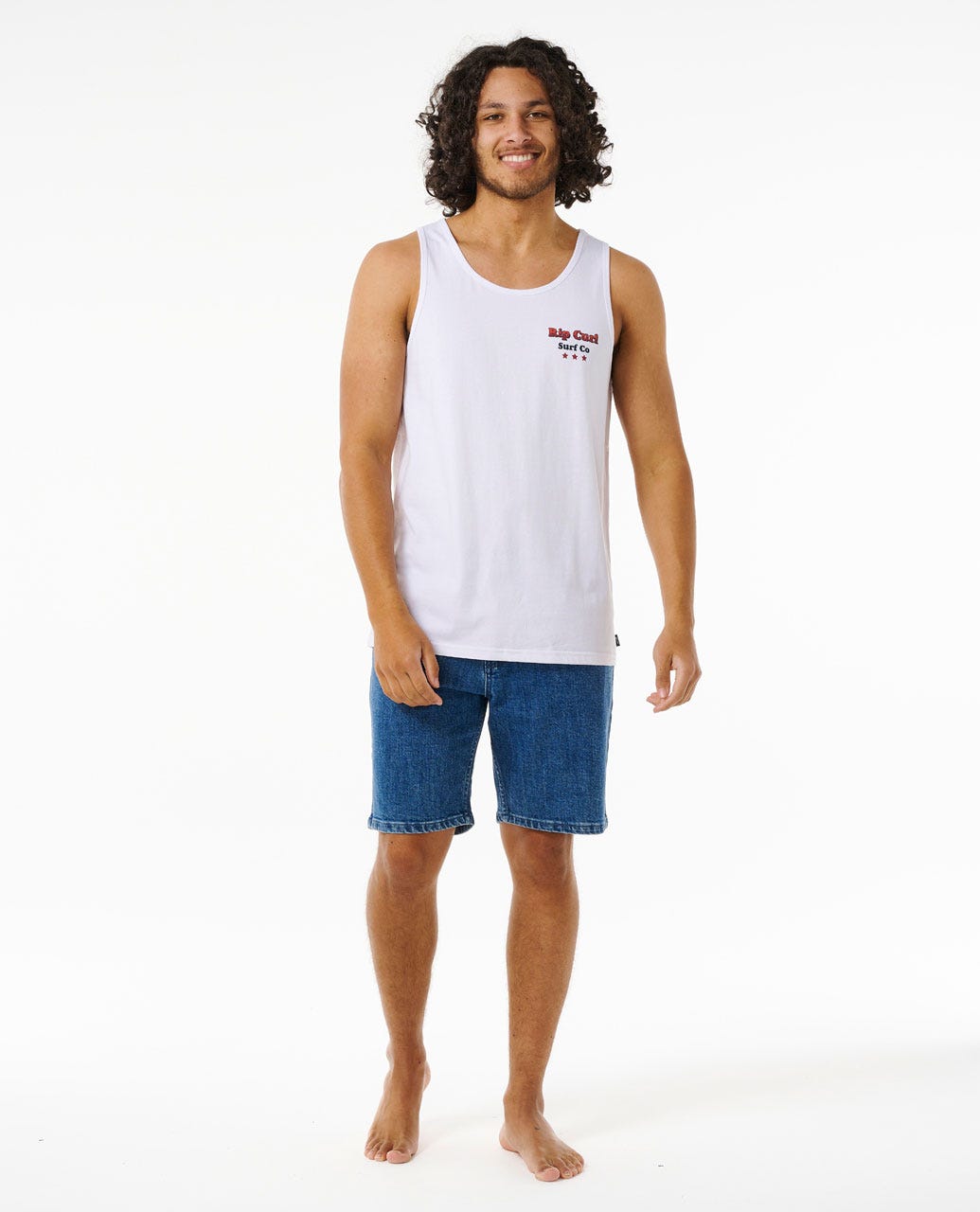 RIP CURL REEL IT IN TANK 1000-WHITE M