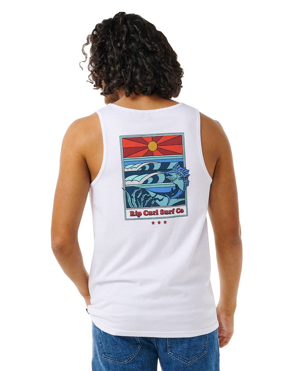 RIP CURL REEL IT IN TANK 1000-WHITE XL