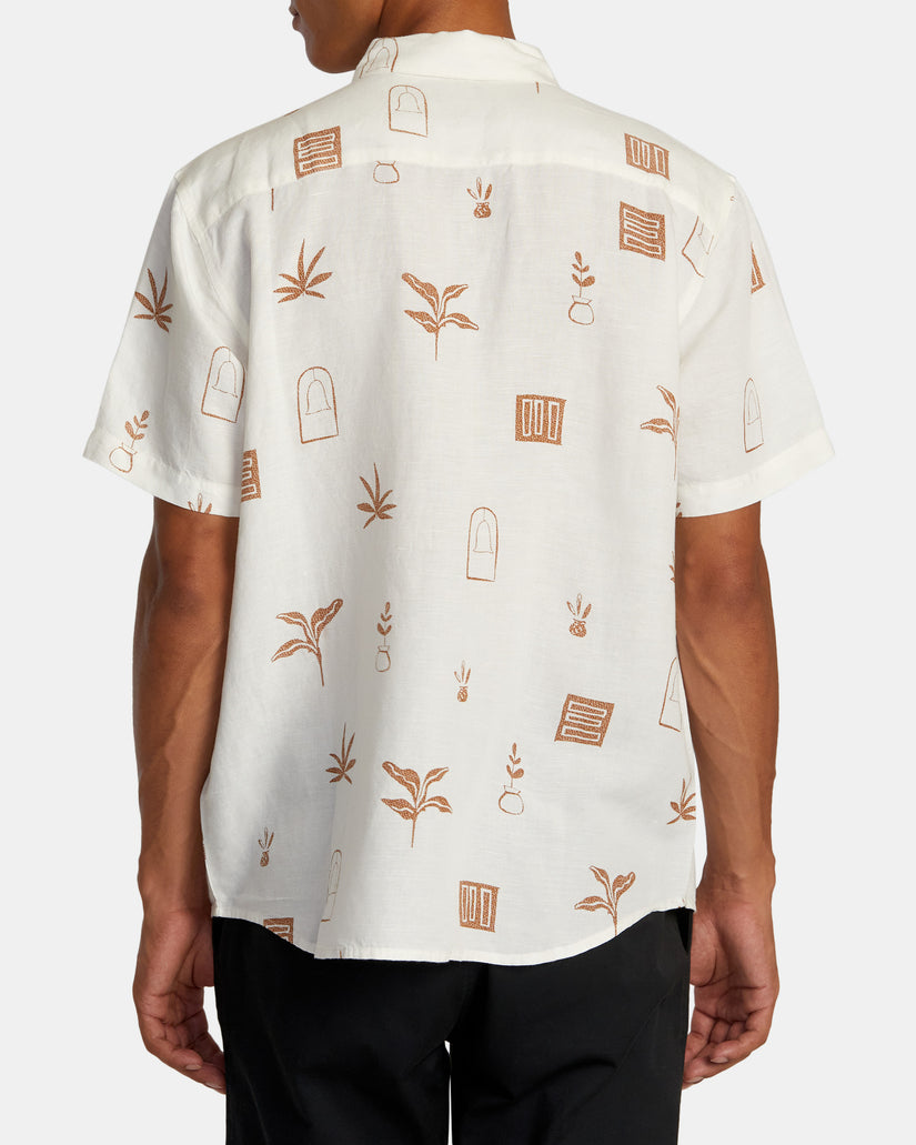 RVCA ARTIFACTS SS SEW0-Ecru XL