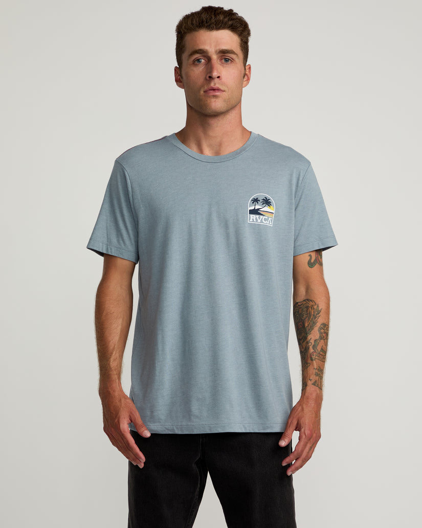 RVCA SUNNY DAY SS TEES SNA0-Flint Stone S