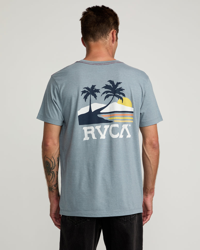 RVCA SUNNY DAY SS TEES SNA0-Flint Stone S