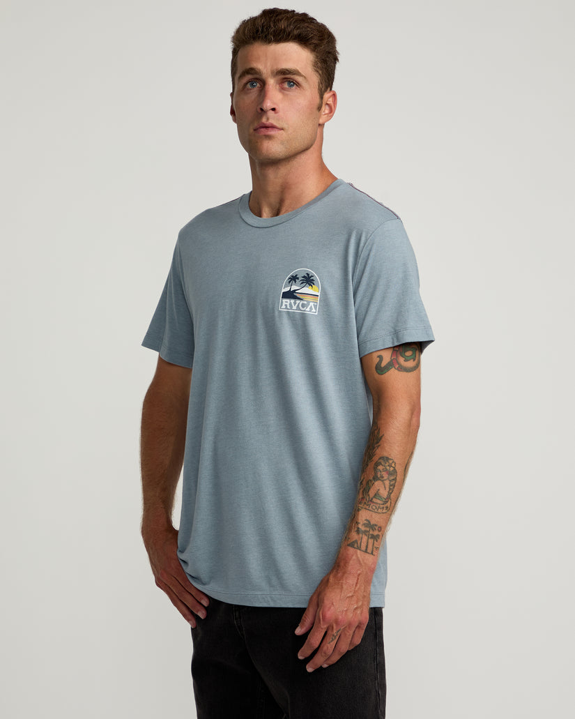 RVCA SUNNY DAY SS TEES SNA0-Flint Stone S