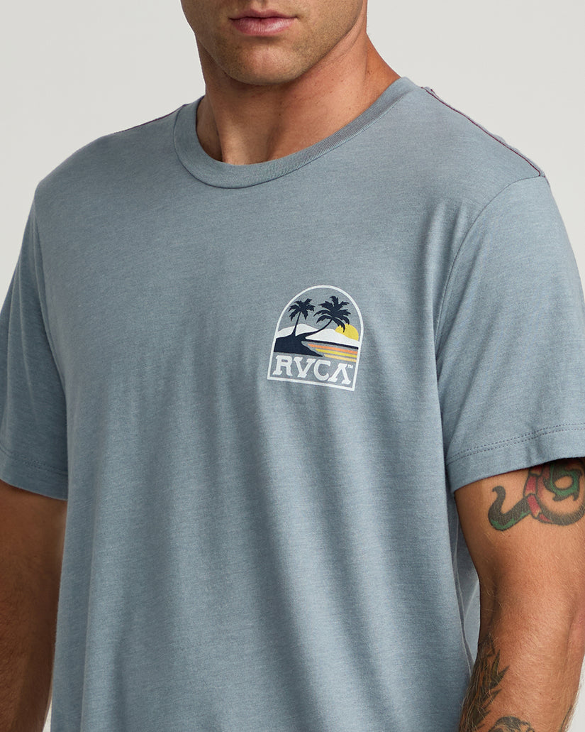 RVCA SUNNY DAY SS TEES SNA0-Flint Stone S