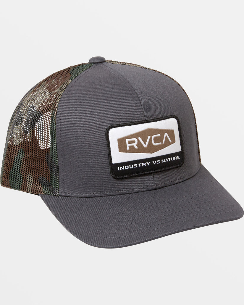 RVCA Mission Trucker Hat DGY-Dark Grey 1SZ