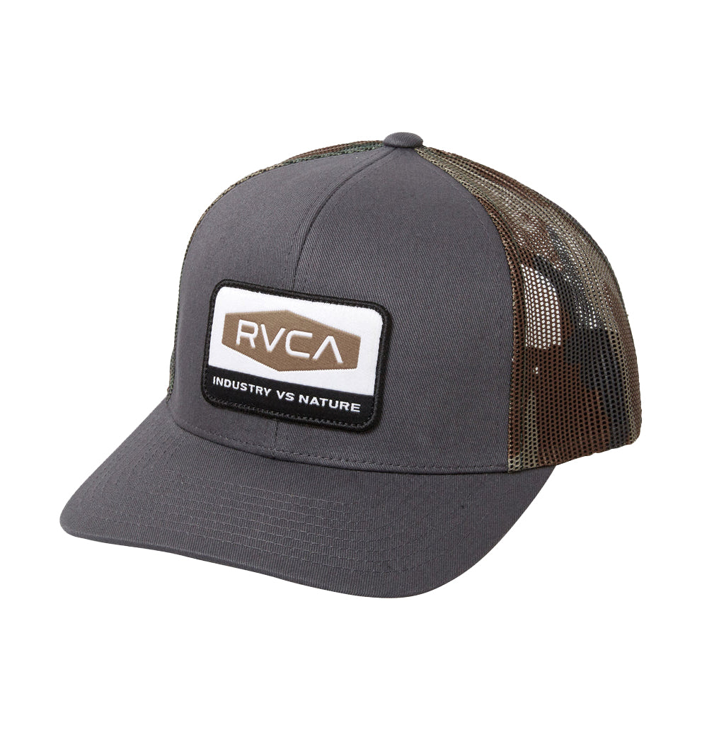 RVCA Mission Trucker Hat DGY-Dark Grey 1SZ