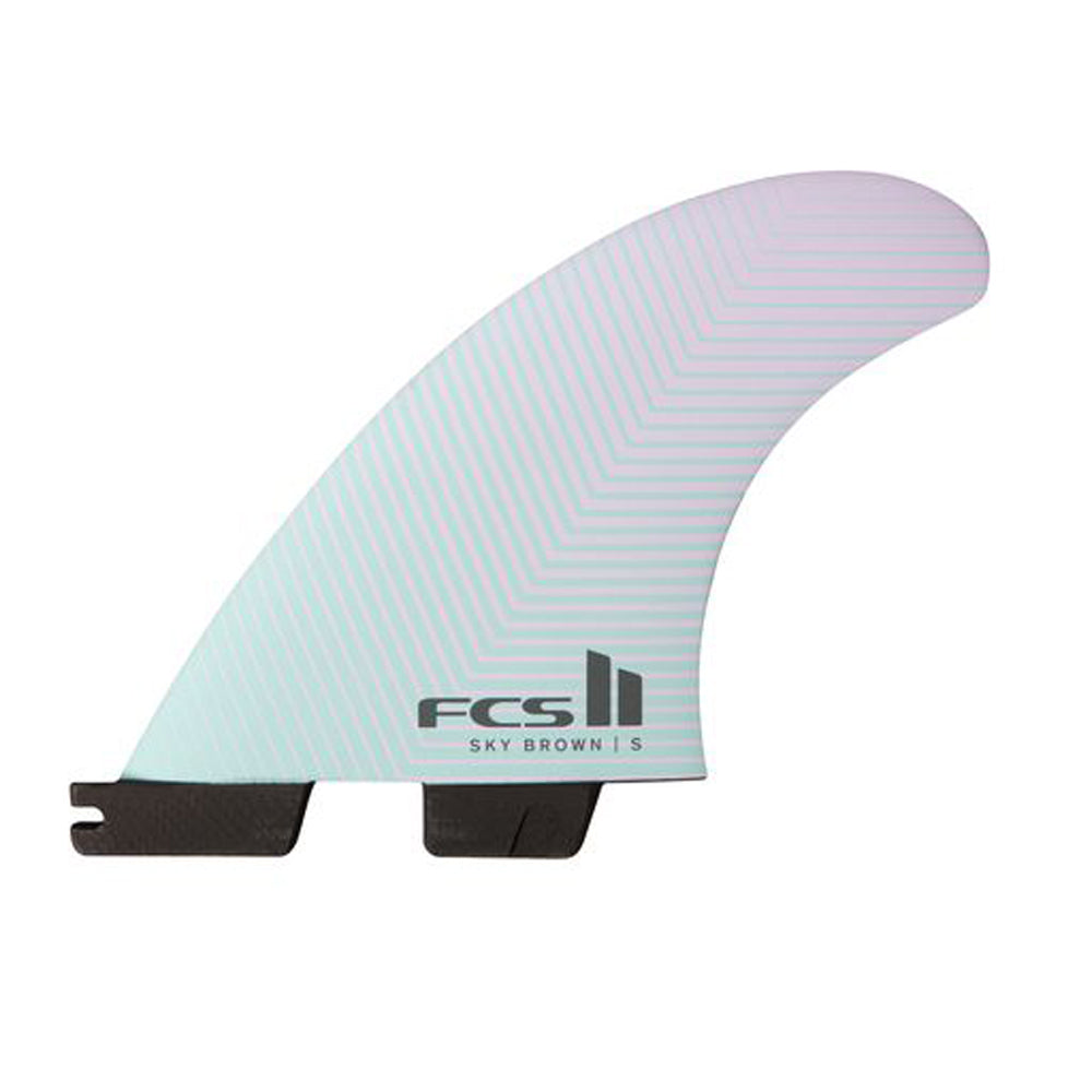 FCS 2 SB PC Tri-Fin Set Seafoam-Lavender S