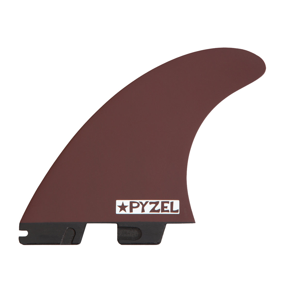 FCS 2 Pyzel PC Tri-Fin Set Black-Shiraz L