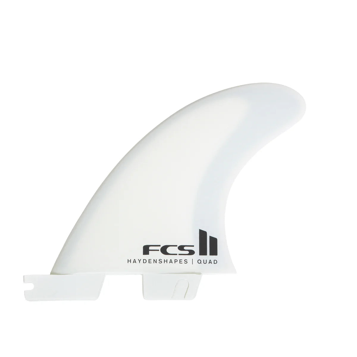 FCS 2 HS PC AirCore Tri-Quad Fin Set White M