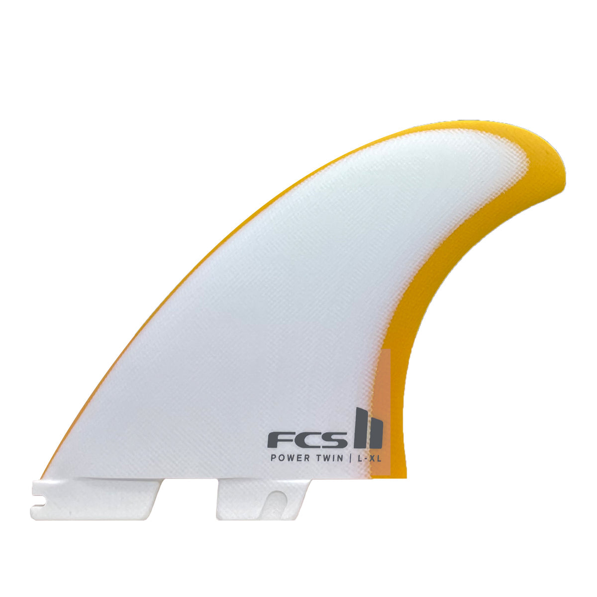 FCS 2 Power Twin + 1 PG Fin Set Mango L-XL