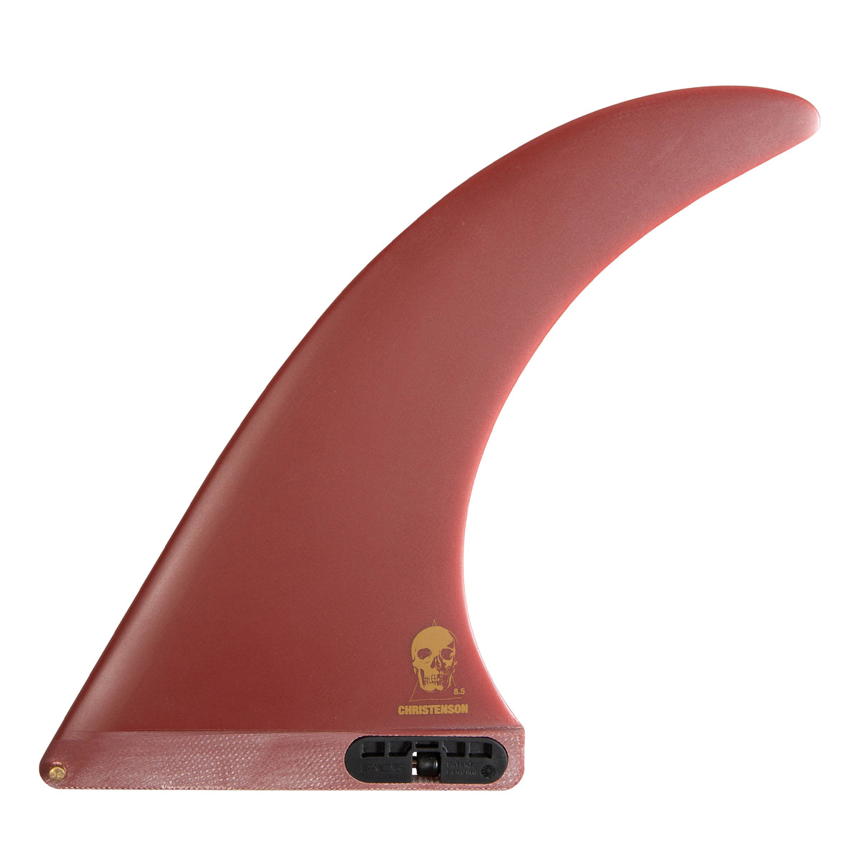FCS 2 Christenson PG Longboard Fin Blood Red 8.5in