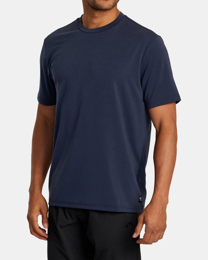 RVCA Balance SS Tee IND Indigo S