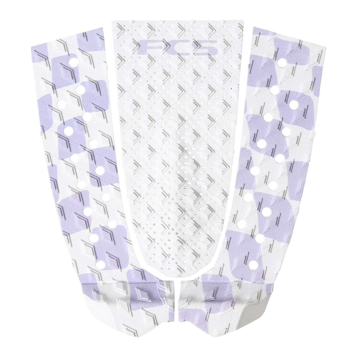 FCS Caroline Marks Athlete Series Traction Pad Lavender-White Check ECO