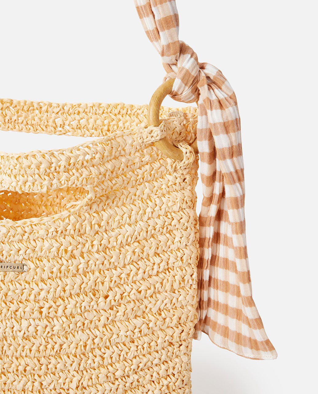 RIP CURL PREMIUM STRAW 23L TOTE 0031-NATURAL 1SZ