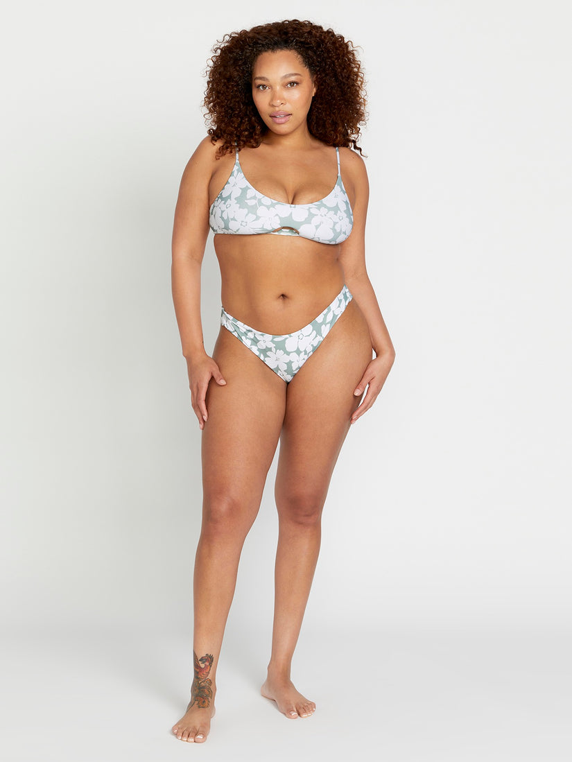 VOLCOM COCO CHEEKINI SEA-SEA GLASS L