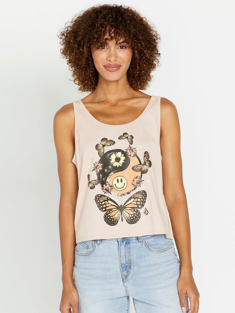 VOLCOM TO THE BANK TANK DRO-DUSTY ROSE XS