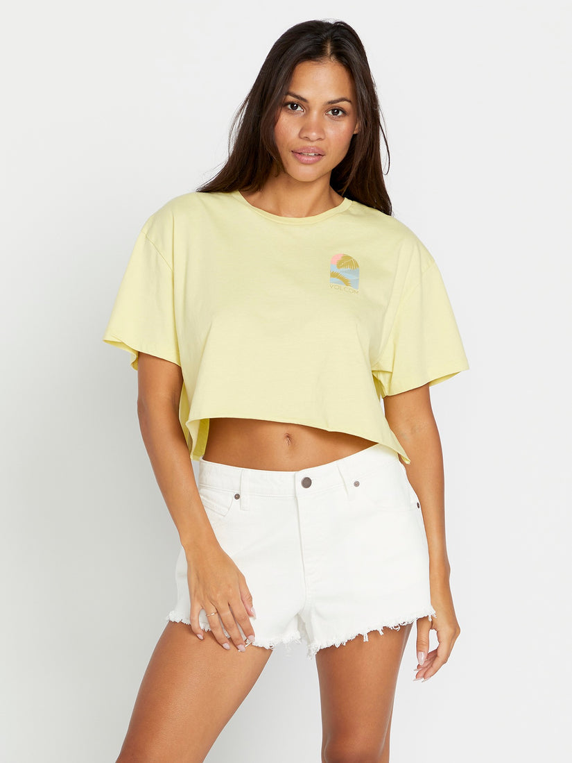 VOLCOM JUST A TRIM SS FDL-FADED LEMON M