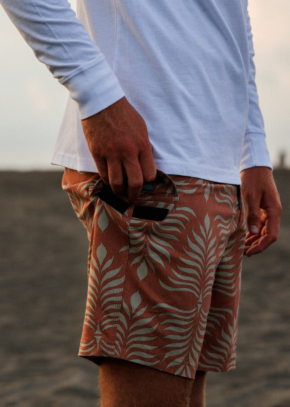 Vissla Island Impressions 17.5" Boardshort TRC-Terracotta 36