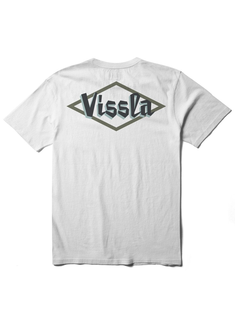 Vissla Carved SS Tee WHT-White M