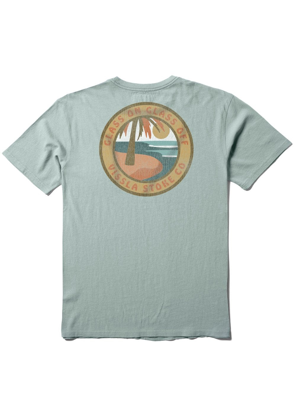 Vissla Glass On Glass Off SS Tee AGA-Agave XL