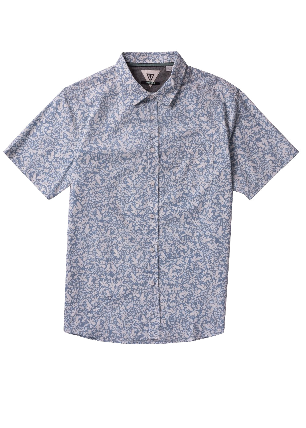 Vissla Superbloom Eco SS Shirt VBL-VINTAGE BLUE M