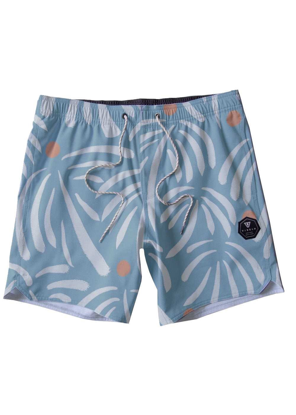 Vissla Primitive Palms 16" Boys Ecolastic VBL-VINTAGE BLUE L