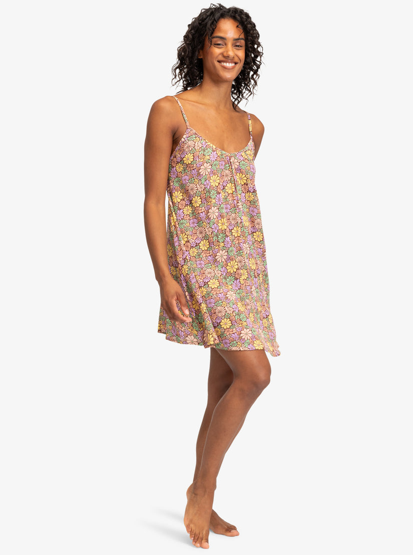 Roxy Spring Adventure Mini Dress CQR7 M