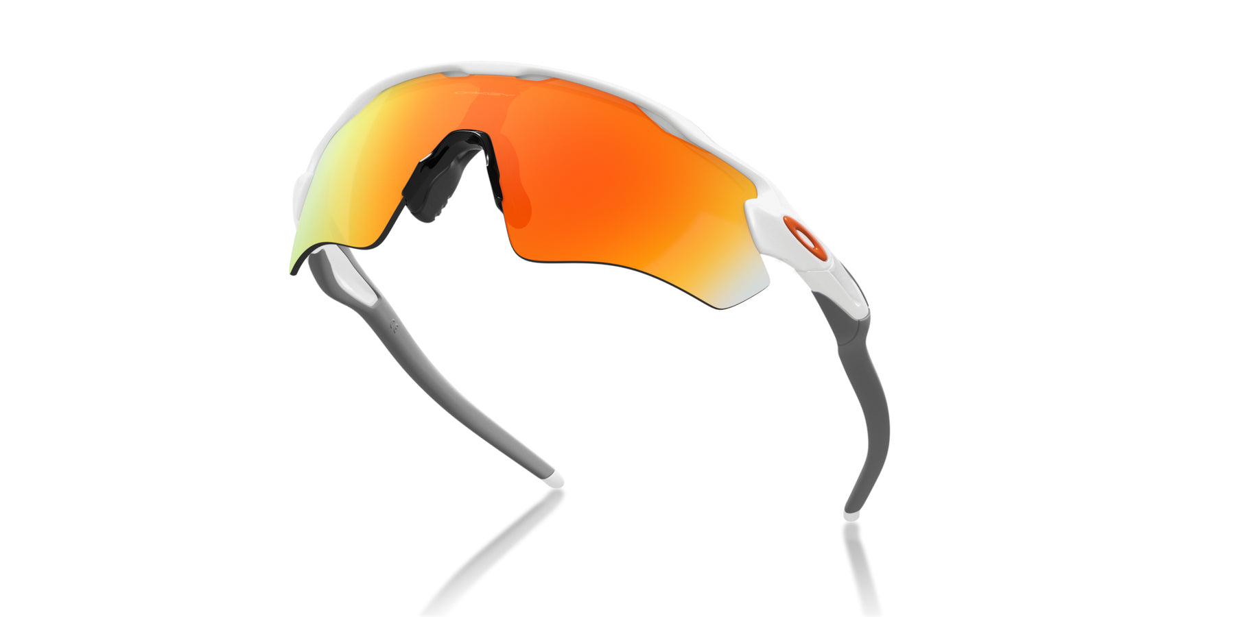 Oakley Radar EV Path Sunglasses PolishedWhite FireIridium 7538