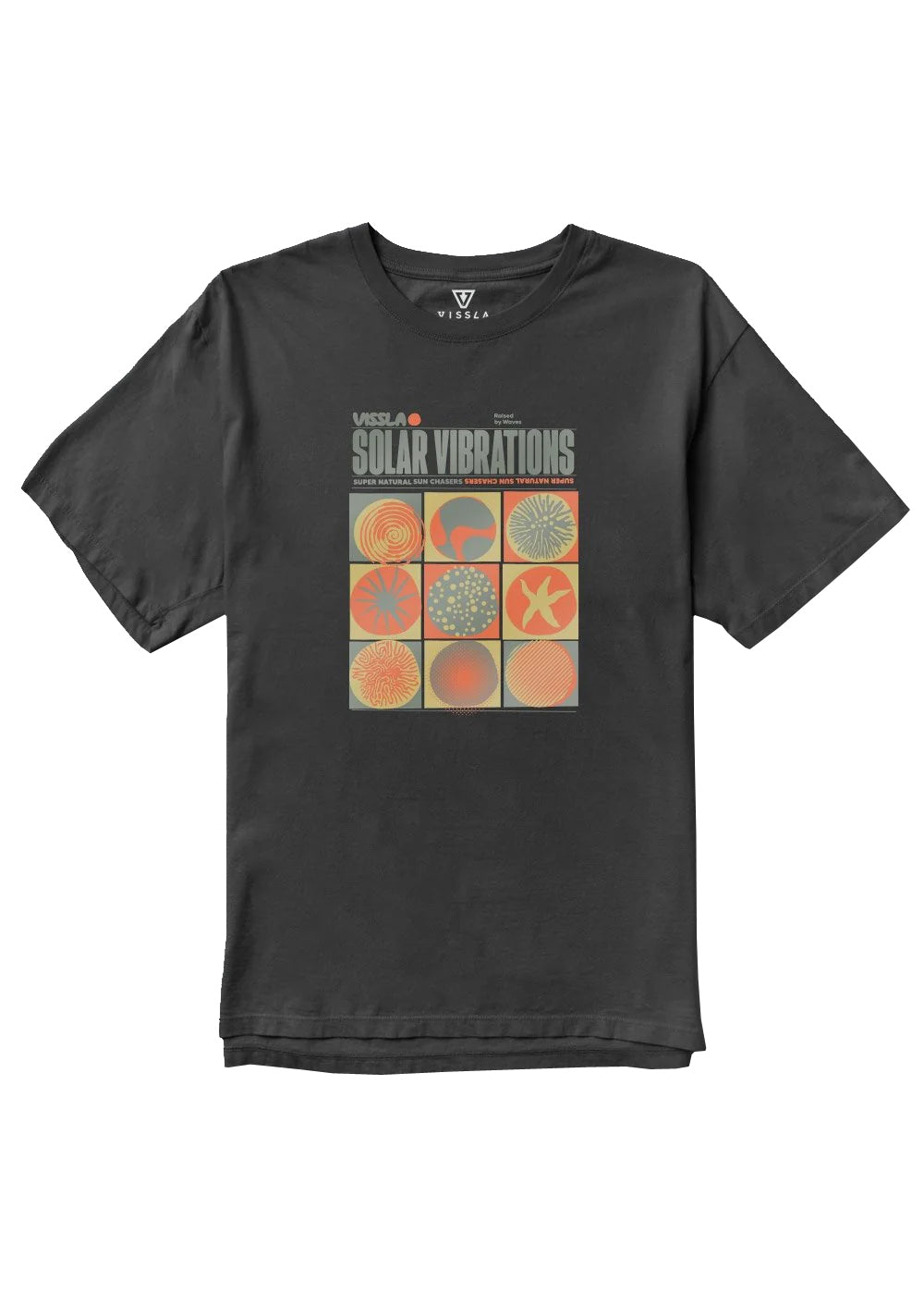 Vissla Solar Vibrations Organic Tee PHA-Phantom M