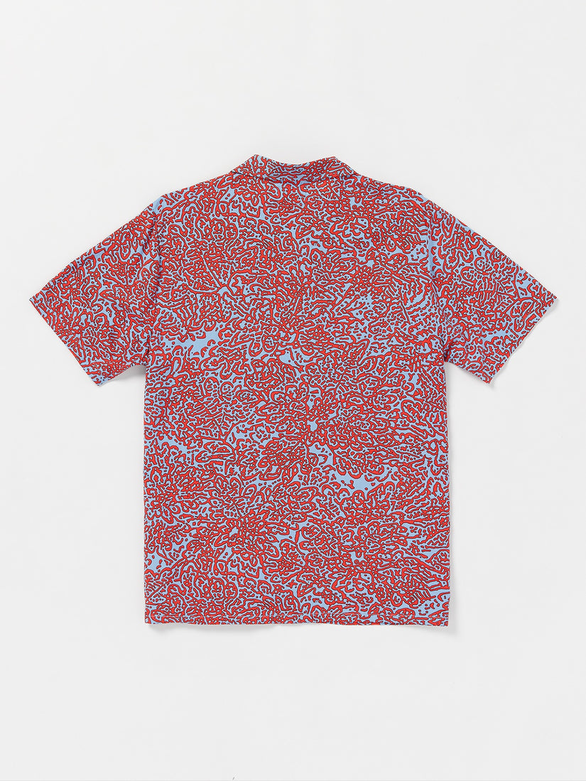 VOLCOM PURESTONE SS BRB-BLUE BIRD M