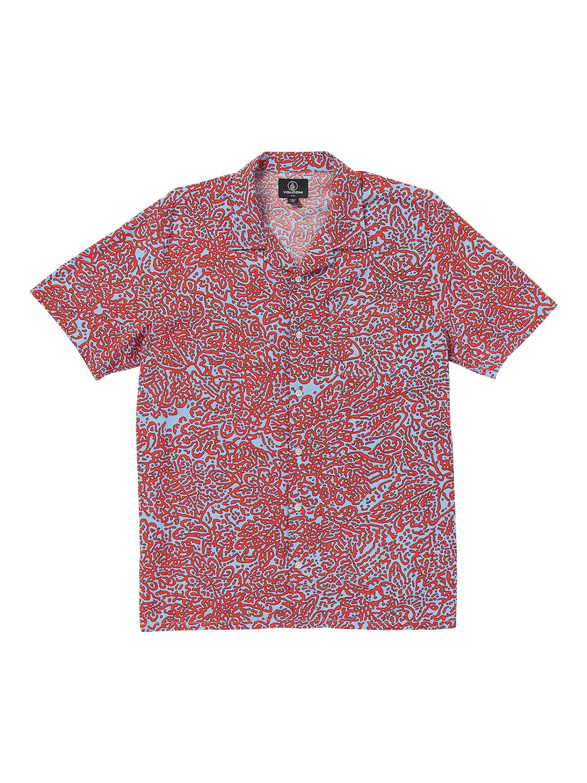 VOLCOM PURESTONE SS BRB-BLUE BIRD M