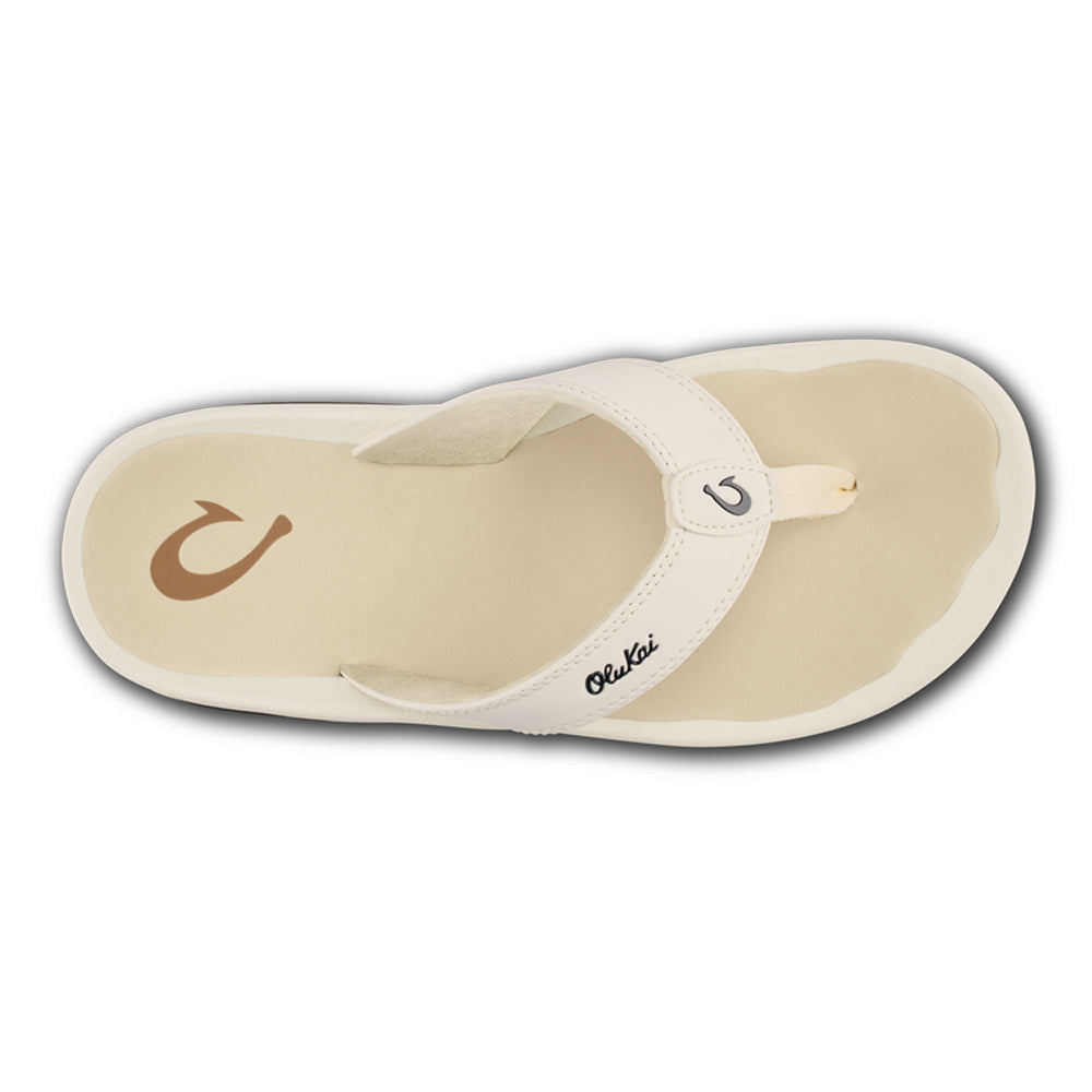 Olukai Ohana Mens Sandal WS2D-White Sand- Deepest Depths 12