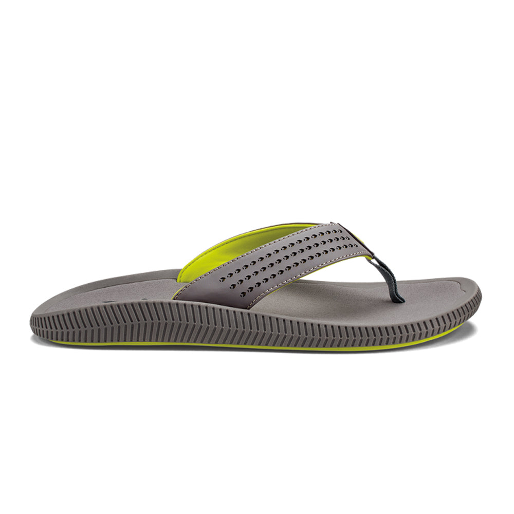Olukai Ulele Mens Sandal SJSJ-Graphite-Graphite 12