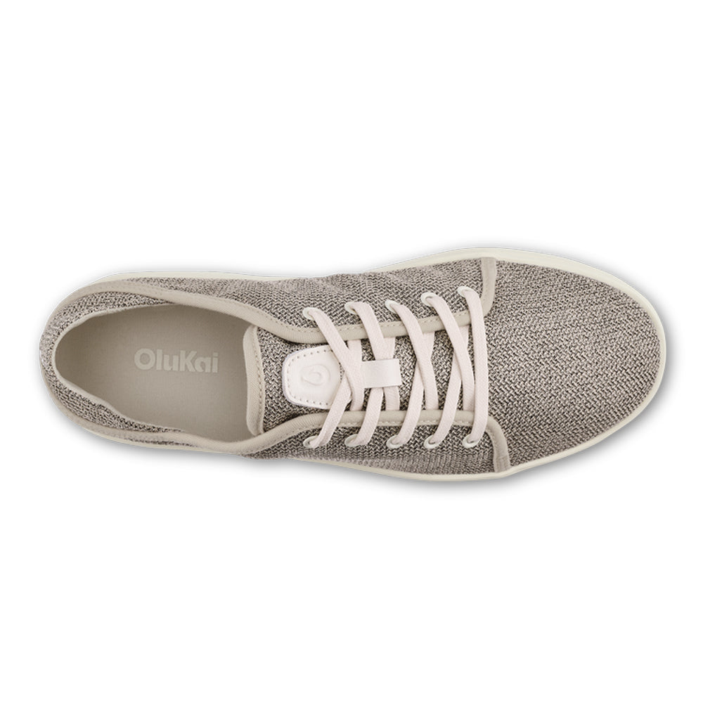 Olukai Pehuea Li Womens Shoe 20WS-Tapa-White Sand 9.5