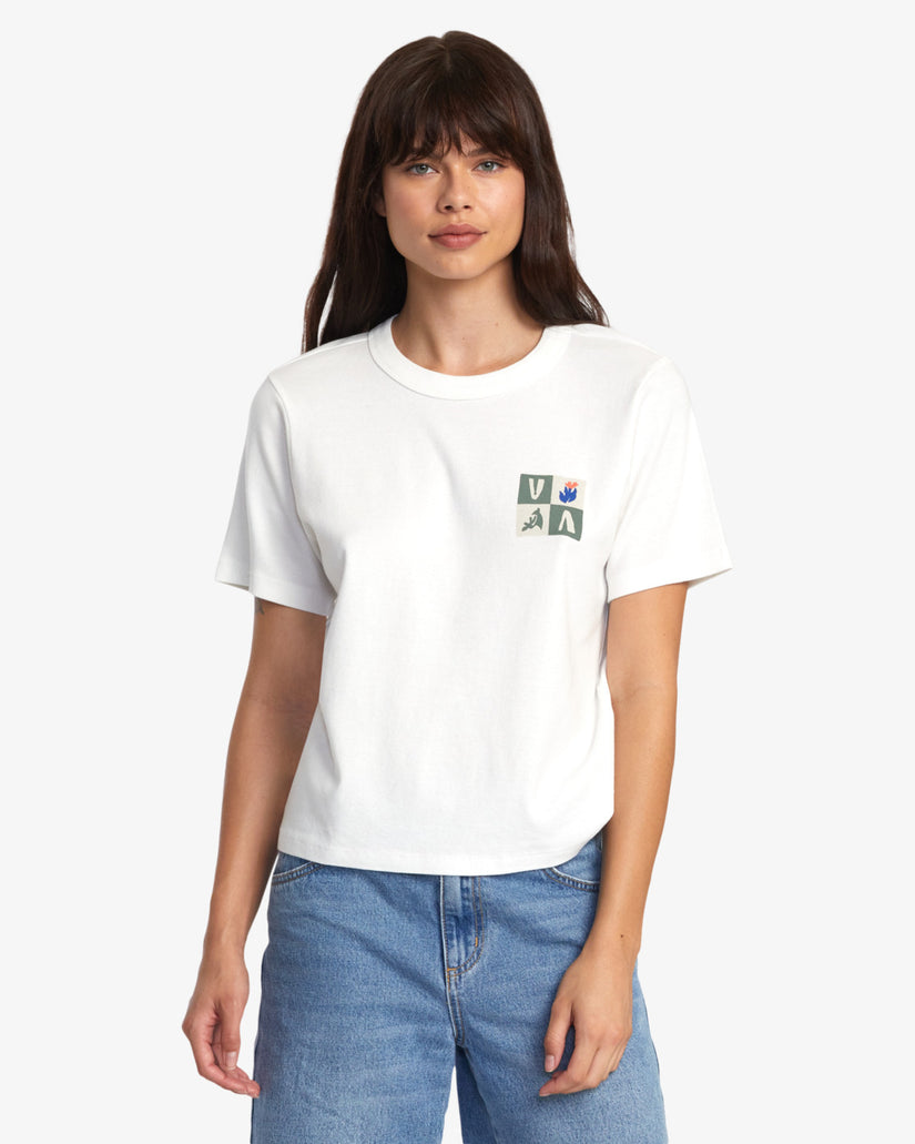 RVCA DAILY TEE TEES VWT L/12