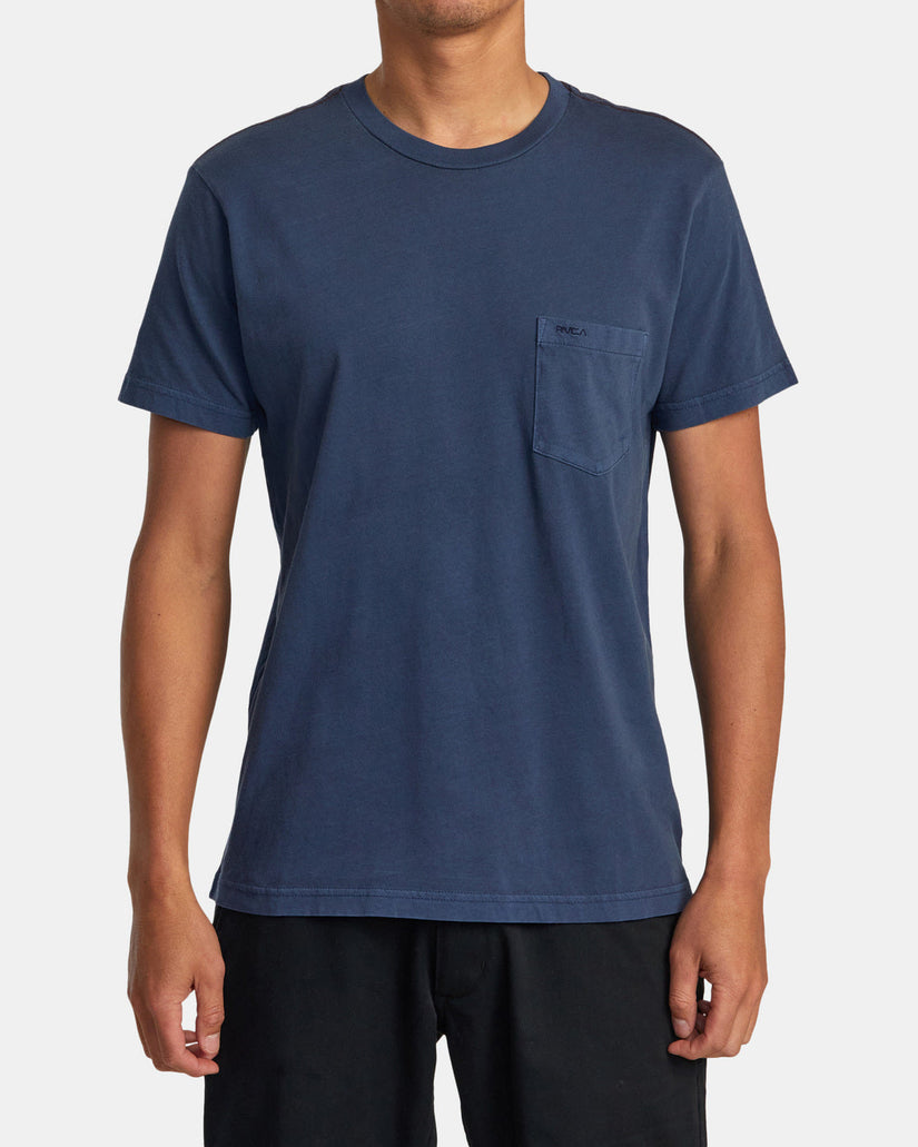 RVCA PTC 2 Pigment Short Sleeve Tee MBL S