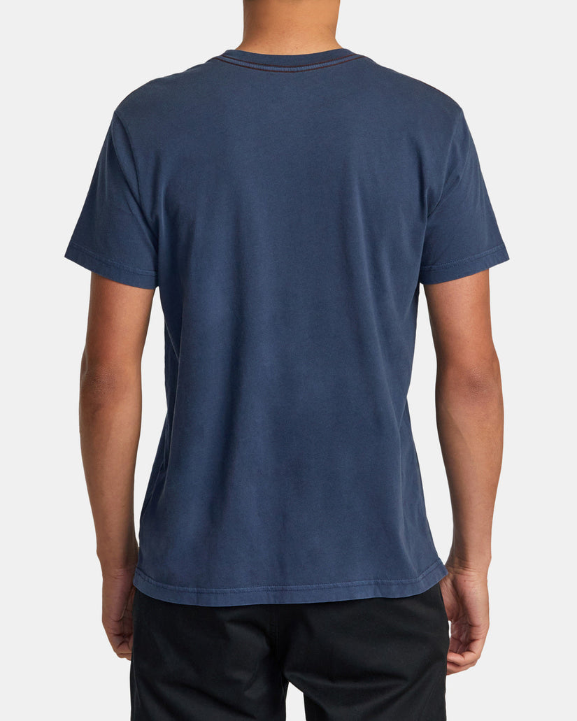 RVCA PTC 2 Pigment Short Sleeve Tee MBL S