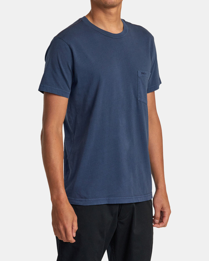 RVCA PTC 2 Pigment Short Sleeve Tee MBL S