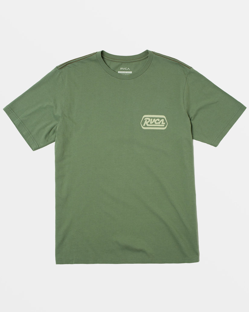 RVCA STATION SS TEES GNB0-Jade L