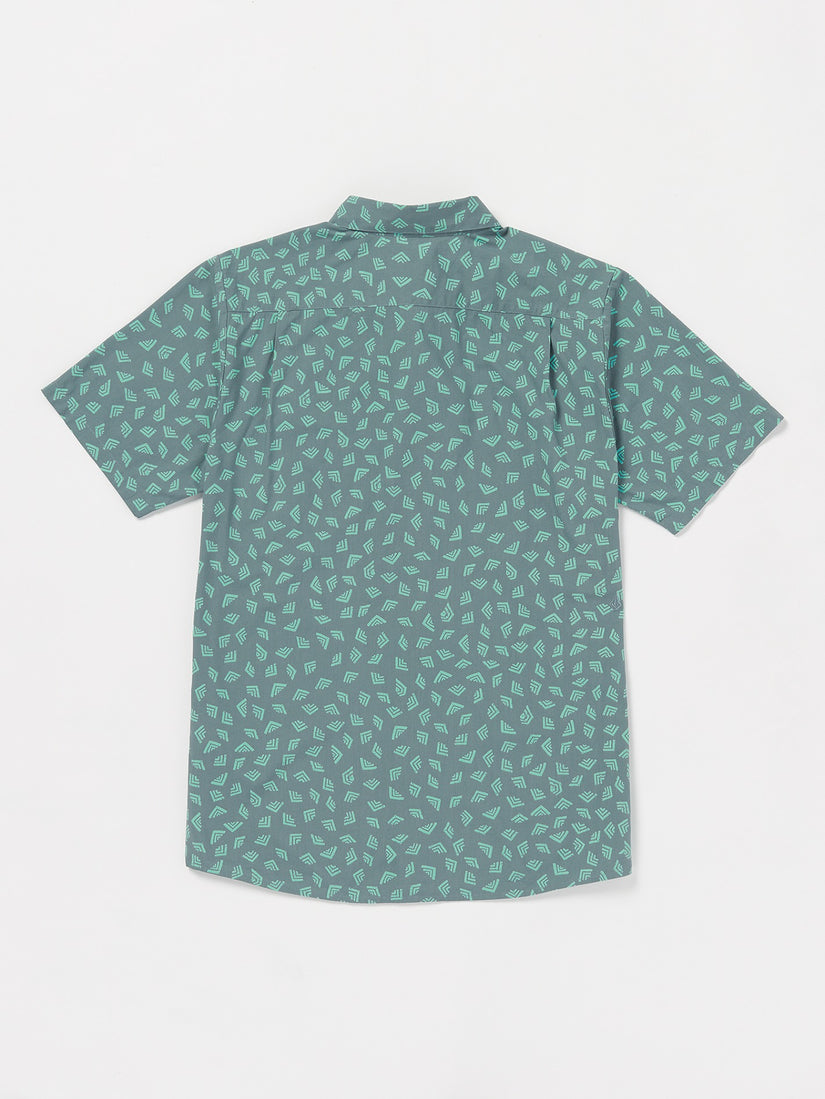 VOLCOM INTERSTONE SS SVB-SERVICE BLUE M