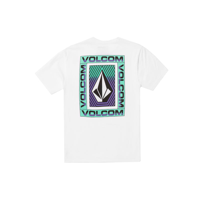 VOLCOM EXTRACT SS TEE WHT-WHITE 5